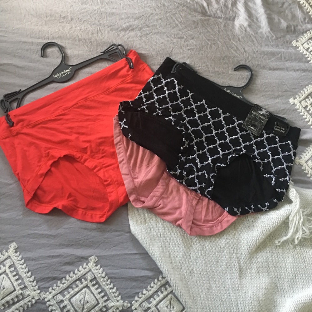 3 NWT Kathy Ireland Panties